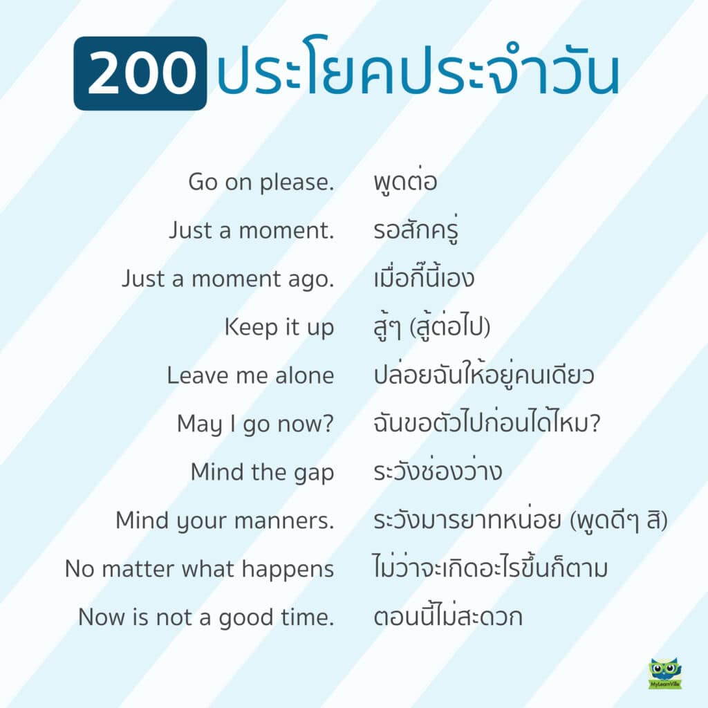 คำศัพท์ภาษาอังกฤษง่ายๆ รู้ไว้ได้ใช้แน่ คุยสนุกกว่าเดิม