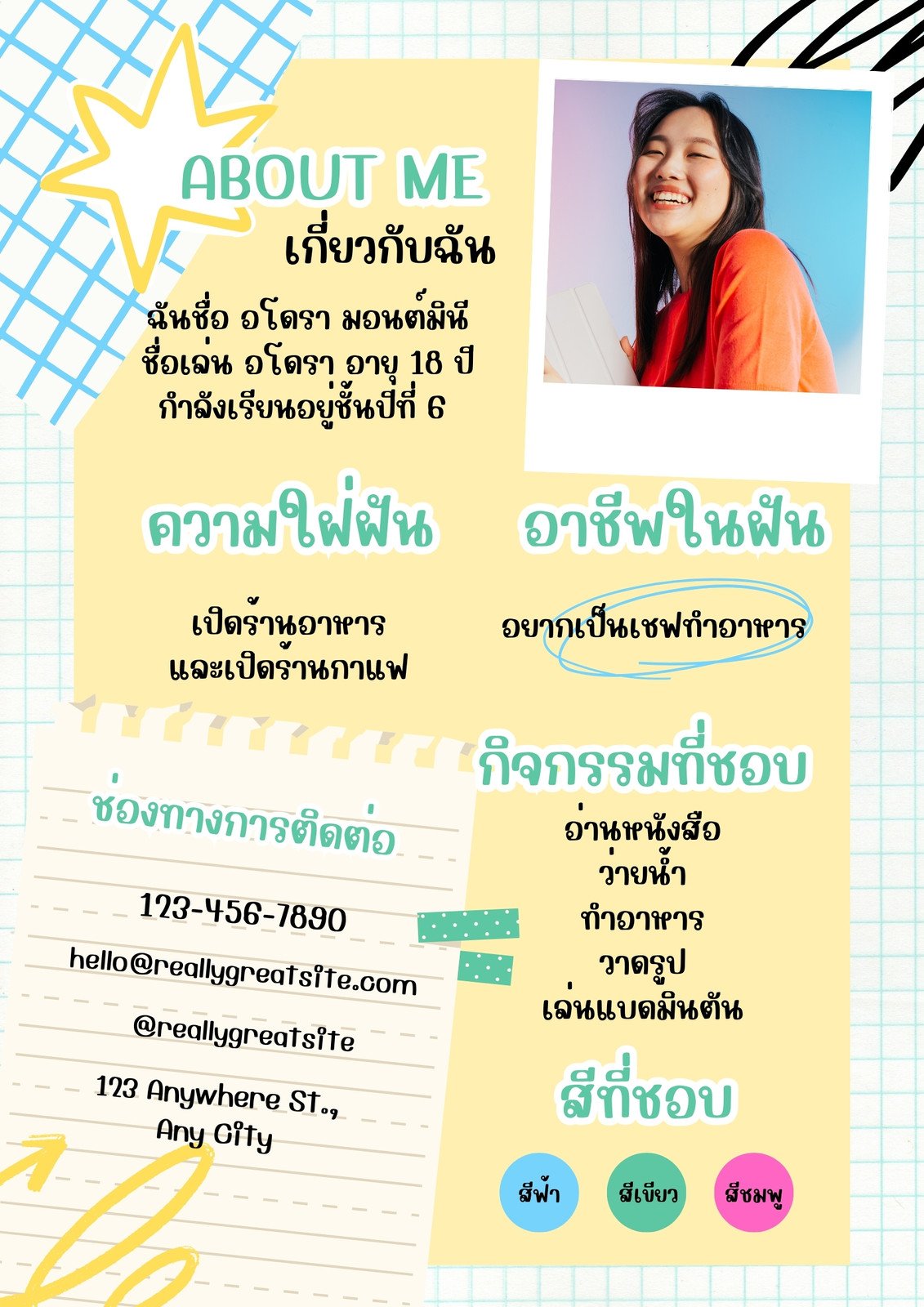 อยากเขียนประวัติส่วนตัว และการเขียน แนะ นํา ตัว เอง เริ่มยังไงดี