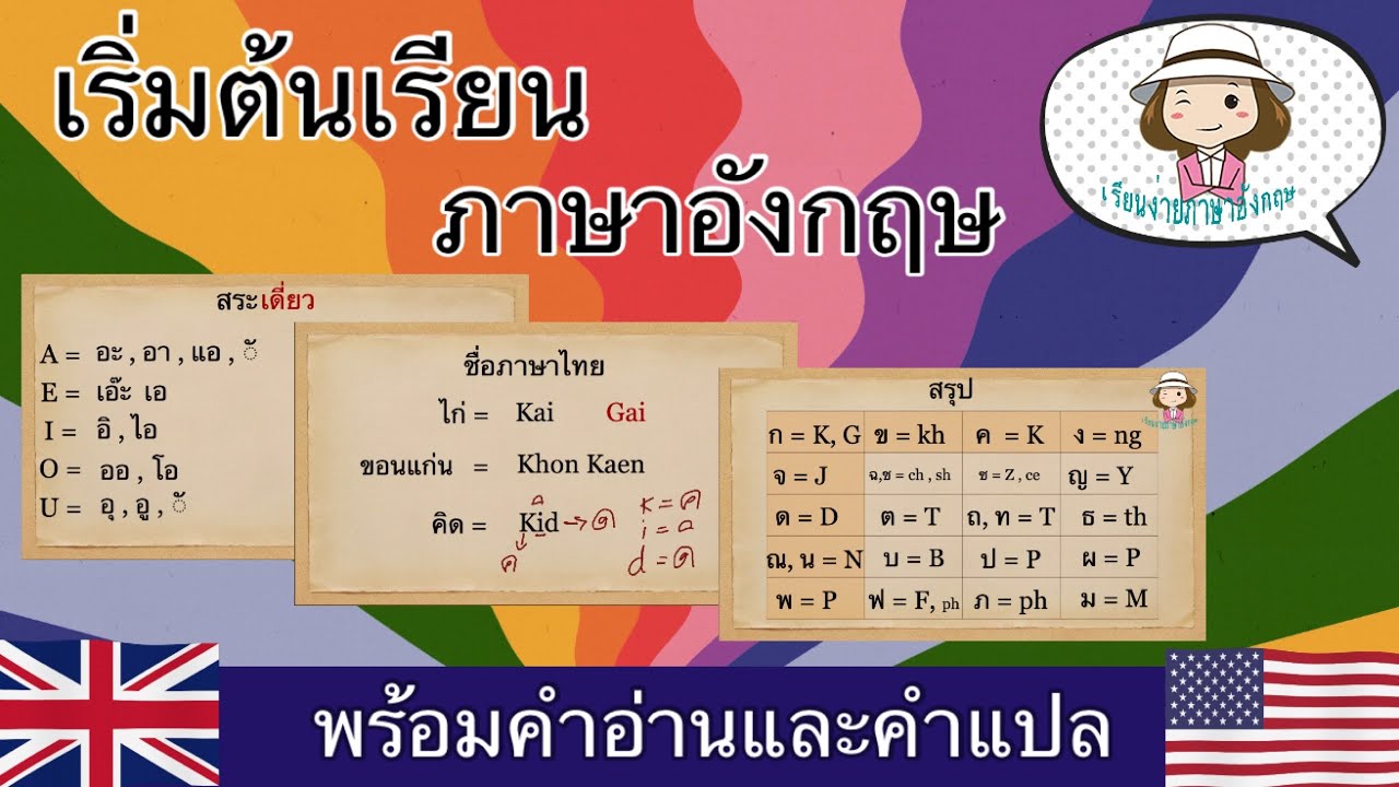 มาเริ่มเรียนภาษาอังกฤษขั้นพื้นฐานออนไลน์ฟรีง่ายๆ สำหรับคนเริ่มต้น