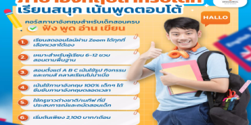 คอร์สเรียนพูดภาษาอังกฤษกับครูต่างชาติ 16 บทเรียน